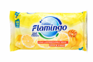 flamingo bathing soap 90g(x3)