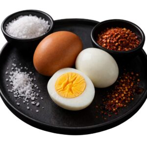 boiled eggs